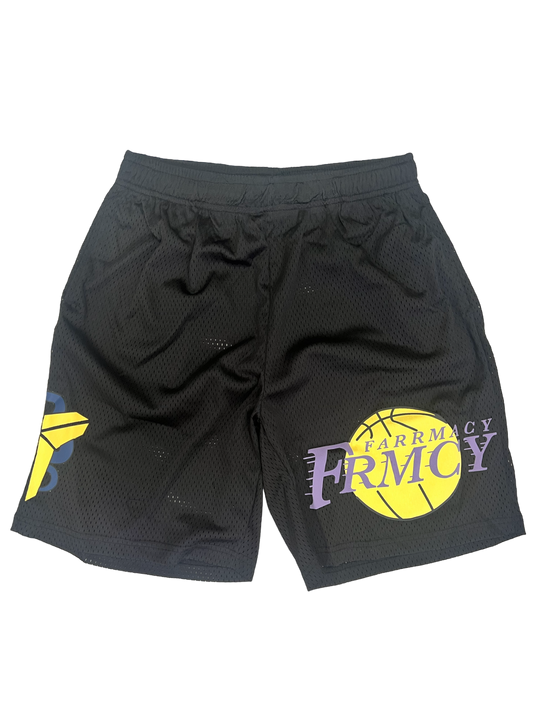 FRMCY "Black Mamba" Mesh Shorts